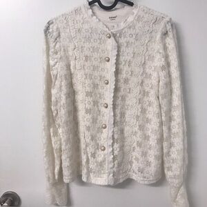 Inman lace blouse size S